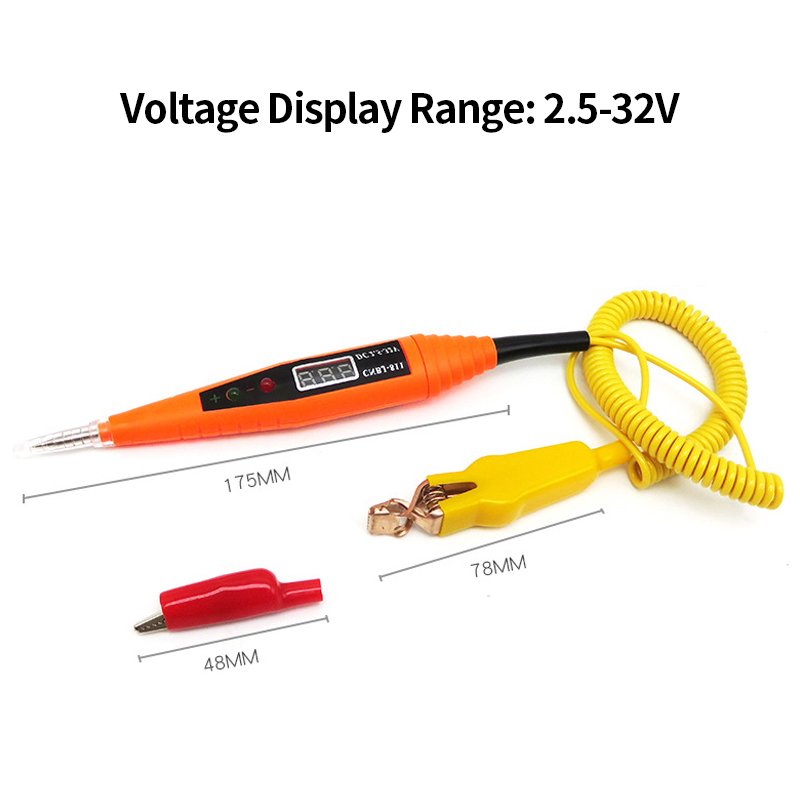 Hot sale power probe circuit tester digital var electrical circuit tester pen voltage alert pen with light
