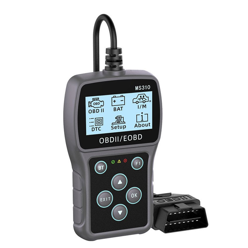MS310 OBD2 Diagnostic Tool Engine Diagnosis Battery Tester Full System Scanner for OBD 2 Protocol Cars
