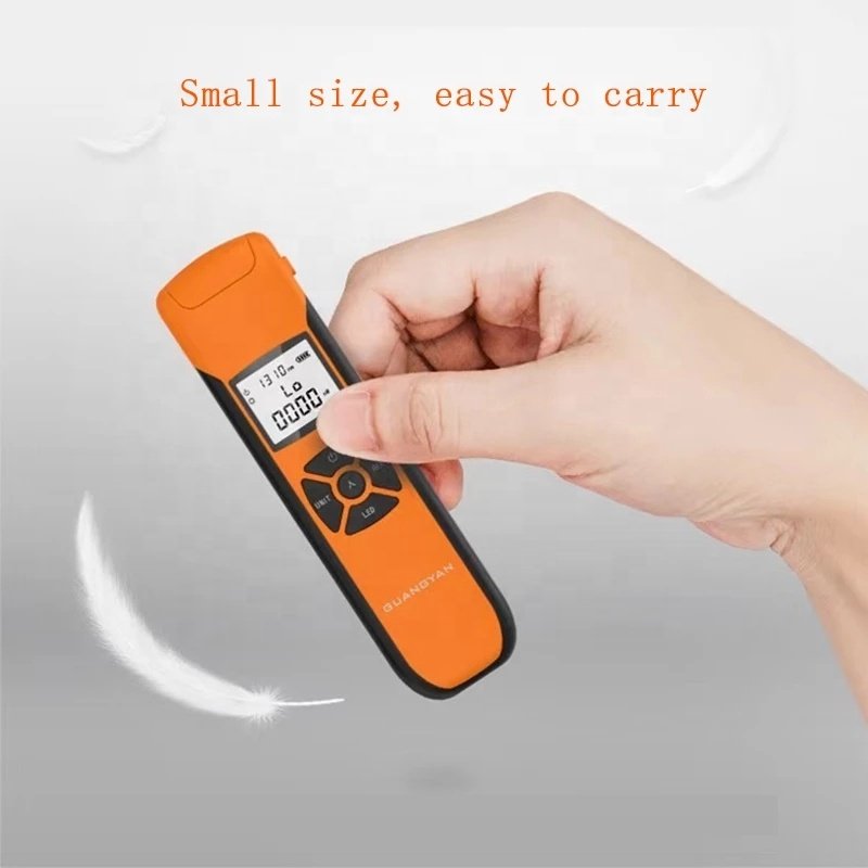 Optical Power Meter G10 New High Precision Rechargeable Battery Fiber Optic Power Meter With Flash Light OPM