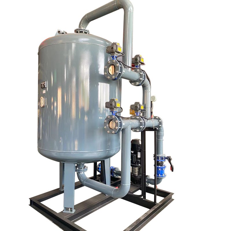 Quartz sand media filter for water filtration 6 inch sand filters for agricultural self cleaning Sand Filter