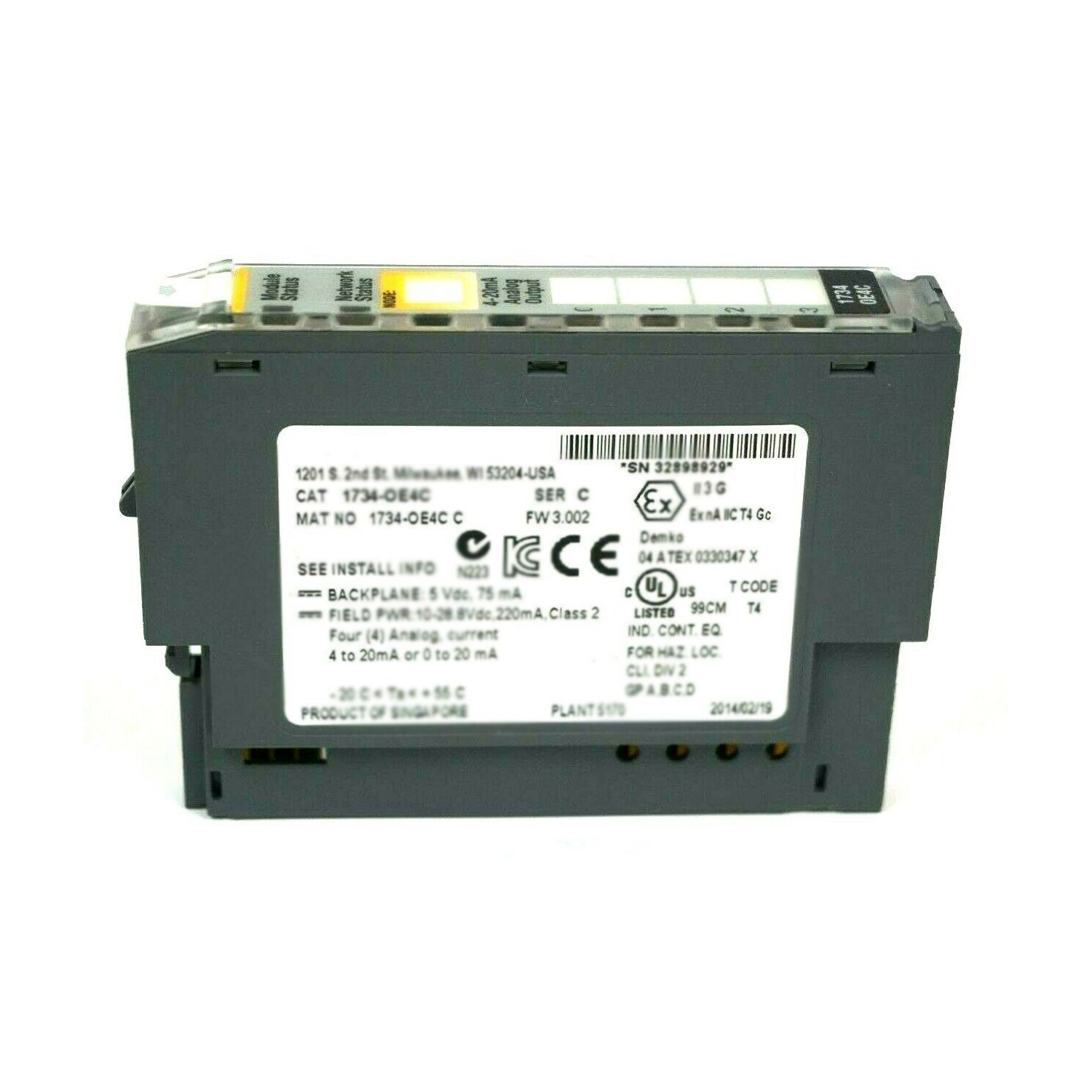 1734-OE4C PLC Controller Module New and Original