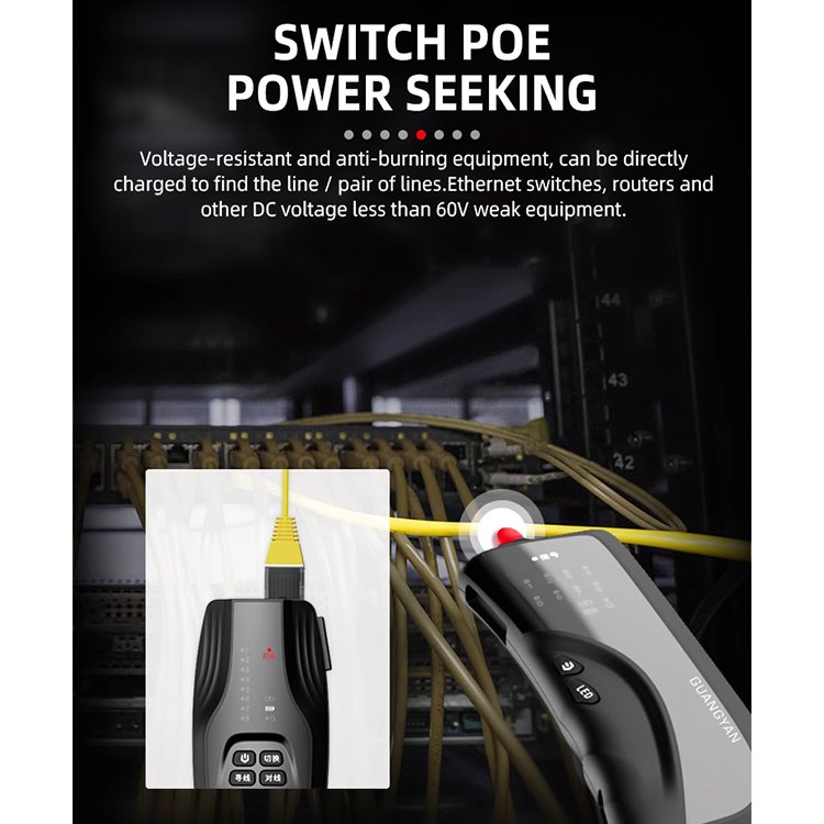 Factory price Handheld network line tester network cable tester Multifunction Rj11 Rj45 Wire Line Finder X1 Wire Tracker