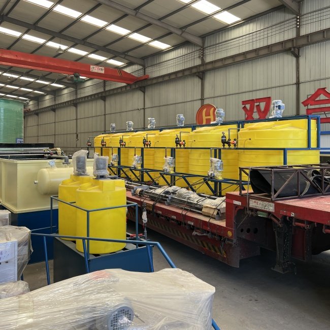Hot-sale High Quality Wastewater treatment PAC PAM NaOH Automatic Dosing Equipment System Big Capacity Chemical Dosing Machine