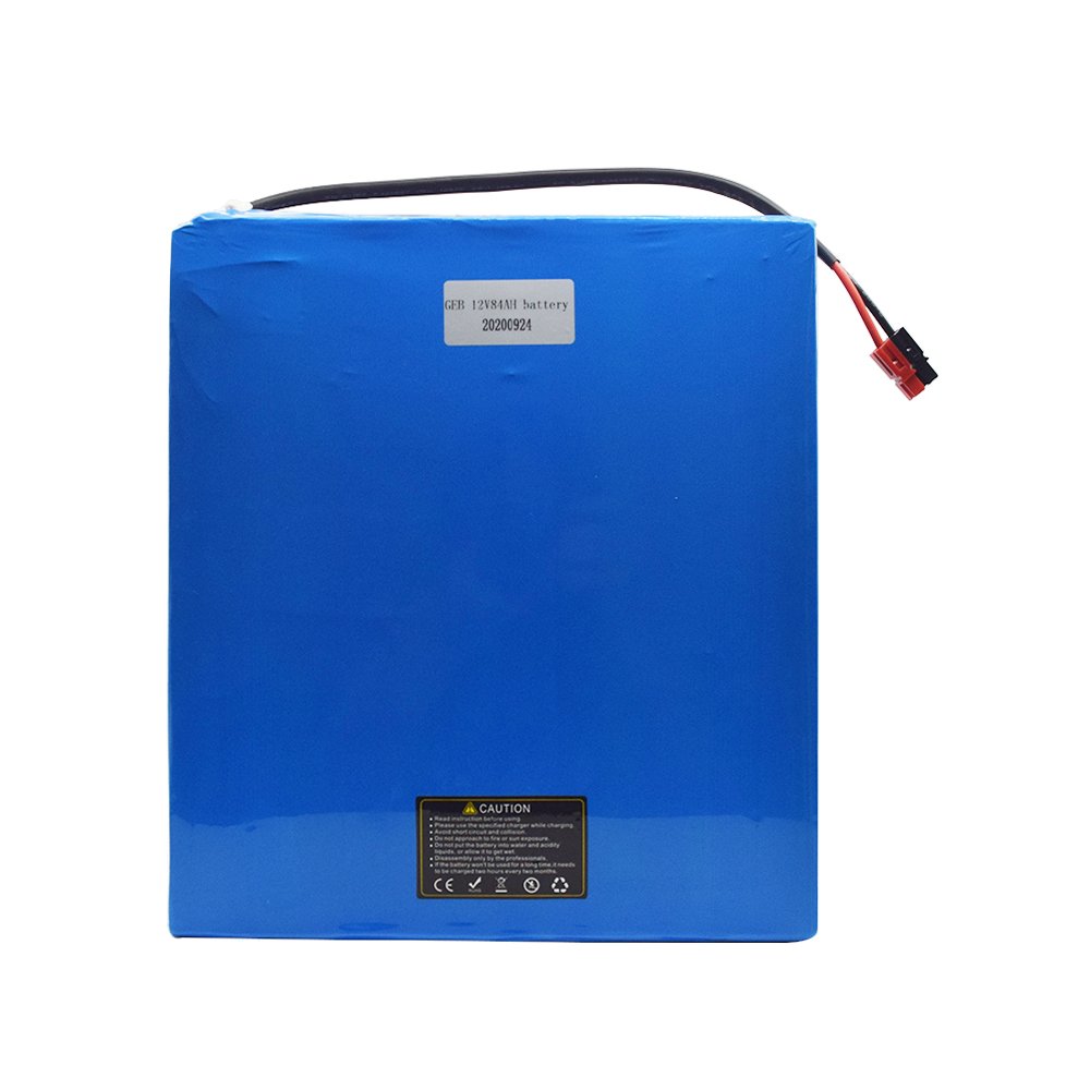 GEB 12.8V Lifepo4 Batteries 12V 84Ah 80Ah 60Ah 50Ah 40Ah 30Ah 20ah 10ah 8Ah 6Ah Deep Cycle LFP Lithium Battery for Solar System