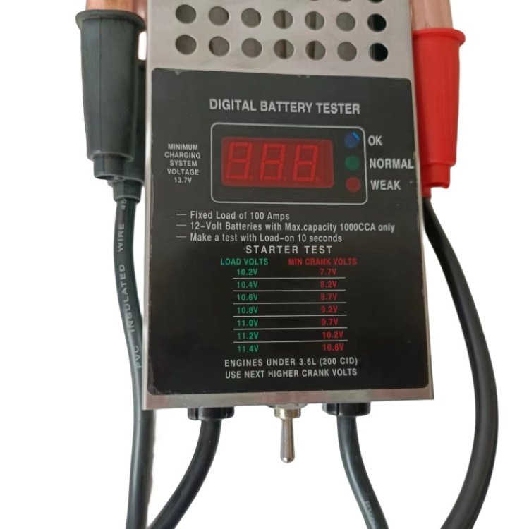 Automobile battery electric vehicle battery tester high-precision 12v discharge tester digital battery tester