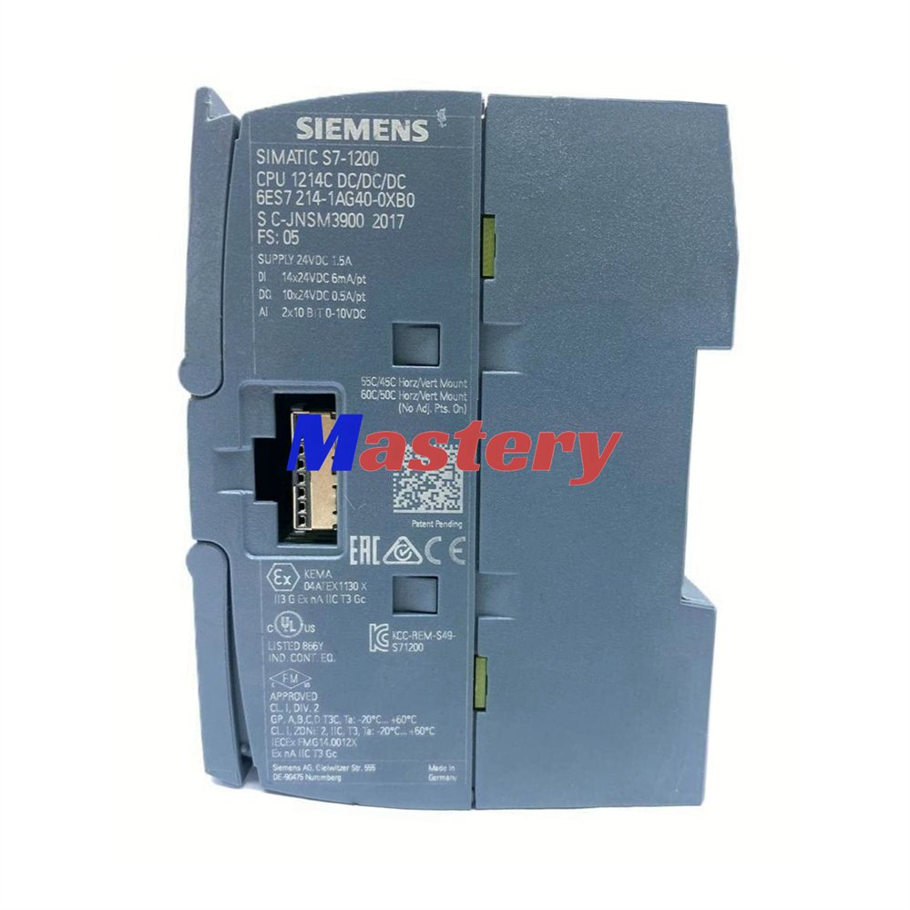 High quality plc pac and dedicated controllers, compact CPU module 6ES7214-1AG40-0XB0 PLC module 6ES72141AG400XB0