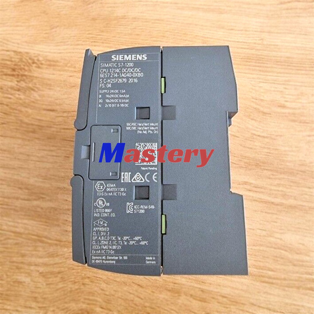High quality plc pac and dedicated controllers, compact CPU module 6ES7214-1AG40-0XB0 PLC module 6ES72141AG400XB0