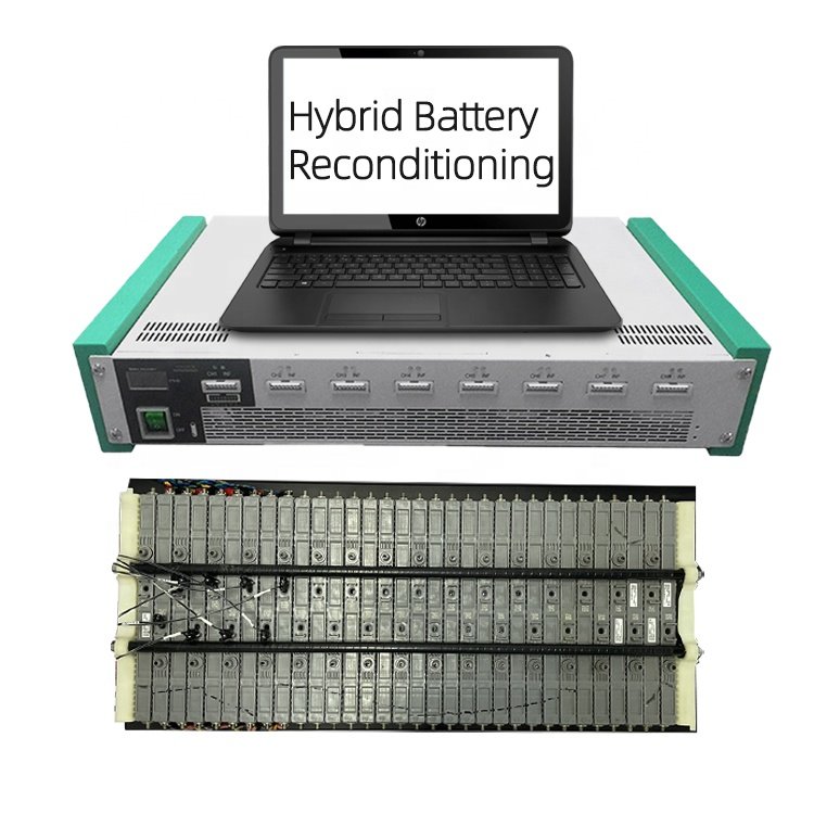 HEV Auto Capacity Reconditioning 24 32 40 48 Channels Repair Equipment Hybrid Car Battery Testers with UDEM International Certif