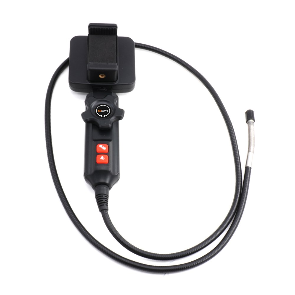 2 way articulating inspection borescope handheld inspection camera automobile inspection tool