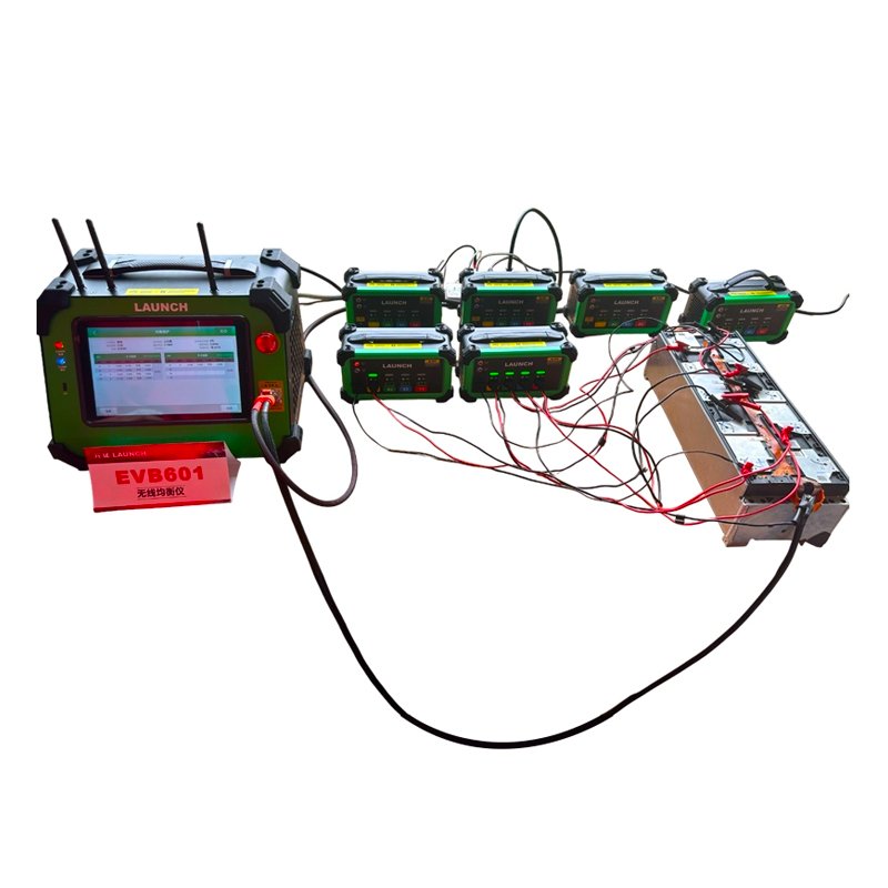 LAUNCH EVB601 10.1-inch LCD Wireless Battery Pack Balancer Charging/Discharging/Discharge Detector Analyzer