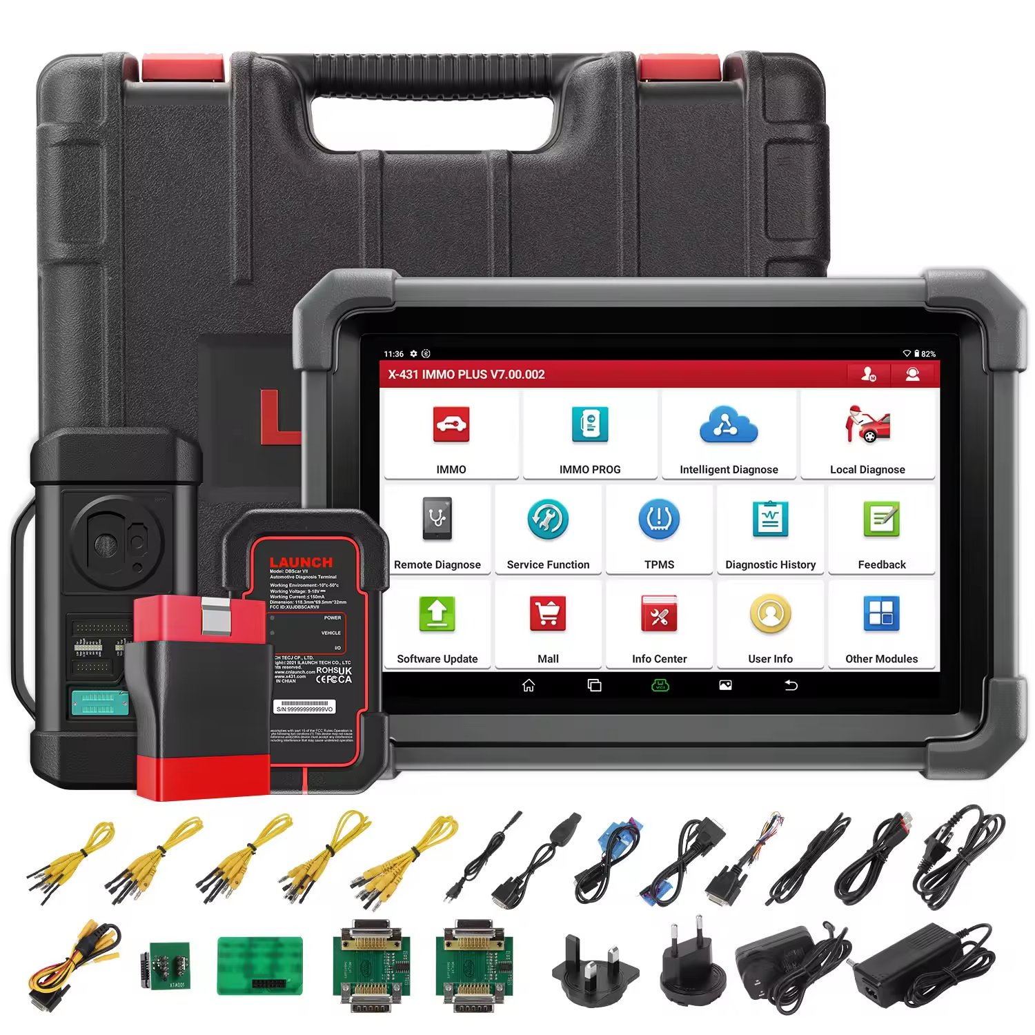 NEW Universal Launch X431 Immo Plus All System Auto Key Programmer Tool Obd2 Car Scanner For All Cars