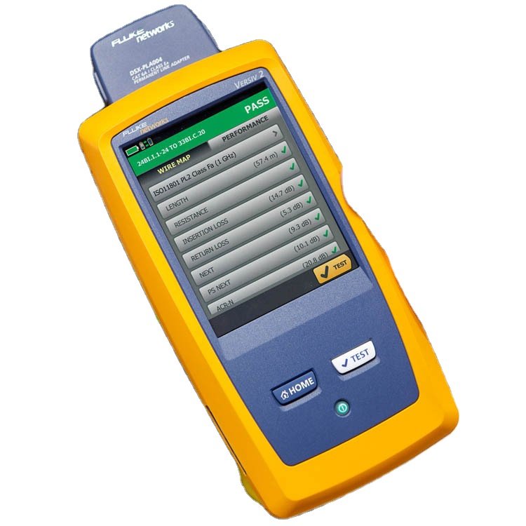 Fluke Networks DSX-5000 Cable Analyzer Network Tester Twisted Pair Cabling Tester