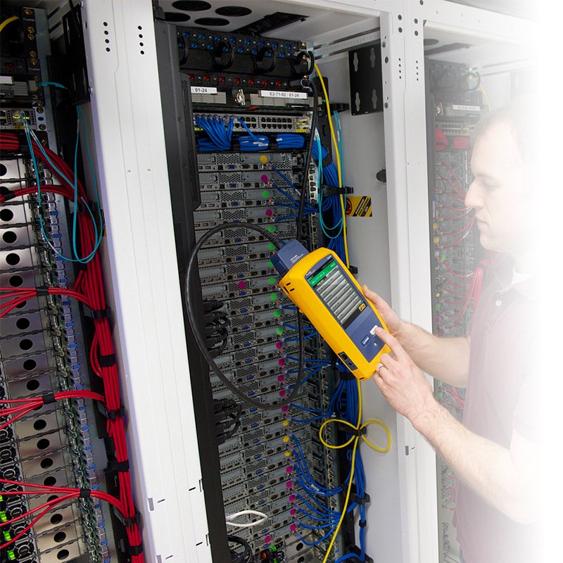Fluke Networks DSX-5000 Cable Analyzer Network Tester Twisted Pair Cabling Tester