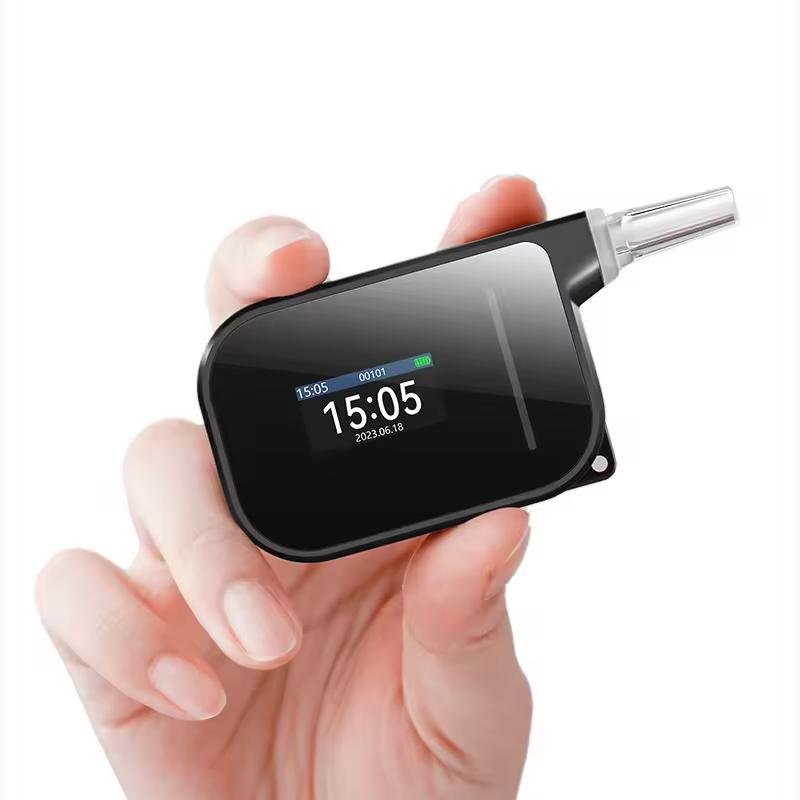 High accuracy Electro Chemical Sensor LCD alcohole breath tester Display fast Detection Alcohol Tester Breathalyzer Detector