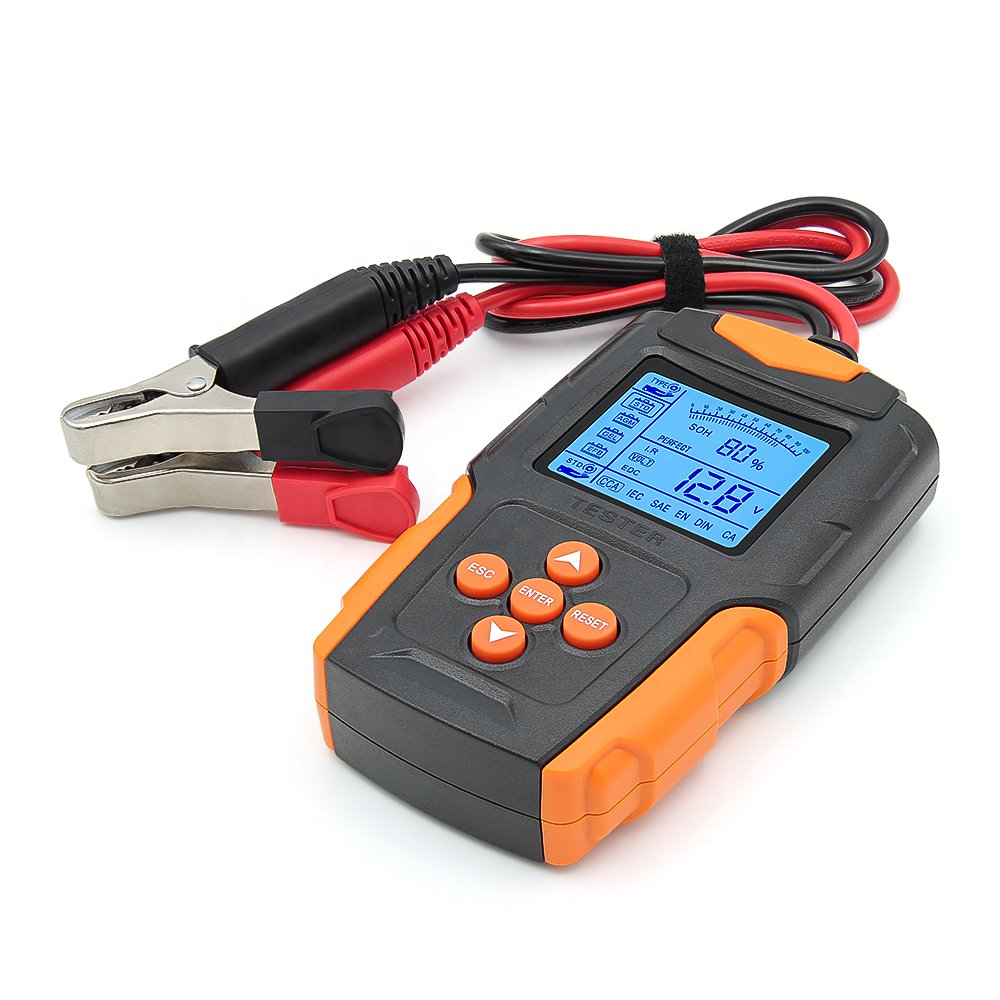 FOXSUR FBT 200 Battery Tester Full Protection Intelligent Battery Tester SOH SOC 12V 24V Battery Analyzer