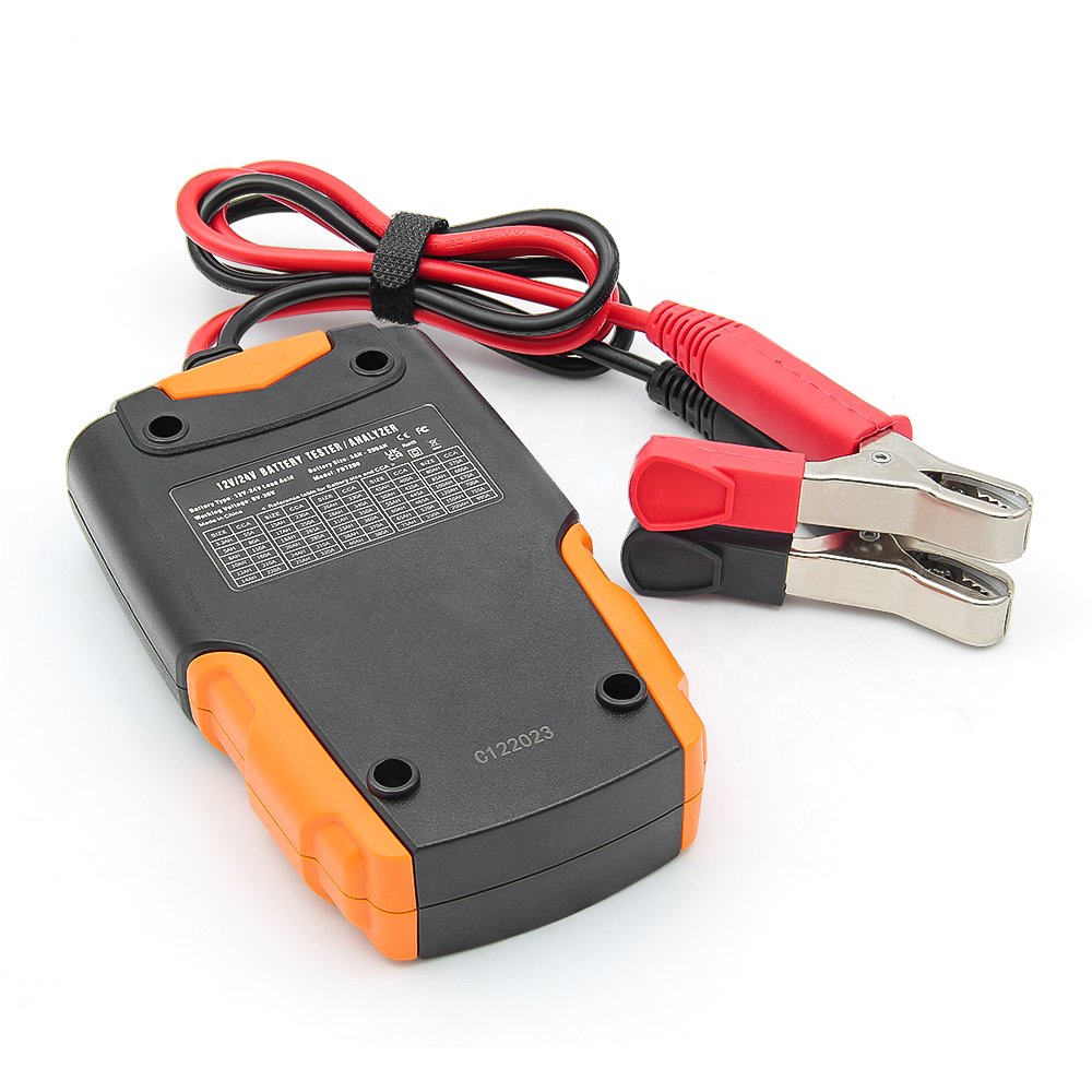 FOXSUR FBT 200 Battery Tester Full Protection Intelligent Battery Tester SOH SOC 12V 24V Battery Analyzer