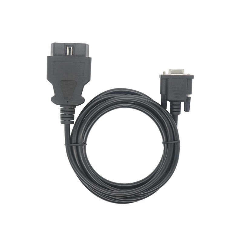 OBD 16 Pin Male To D-sub 9Pin Male obd2 to db9 cable OBD diagnostic cable scanner Extension Cable