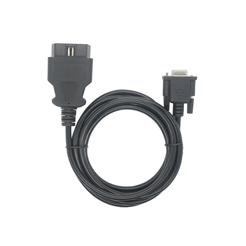 OBD 16 Pin Male To D-sub 9Pin Male obd2 to db9 cable OBD diagnostic cable scanner Extension Cable