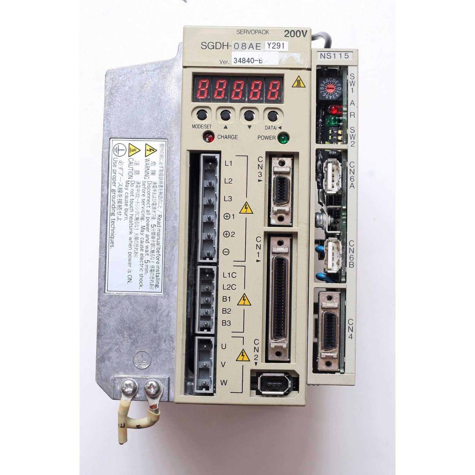 New SGDH-08AEY291 AC Servo Drive PLC PAC & Dedicated Controllers