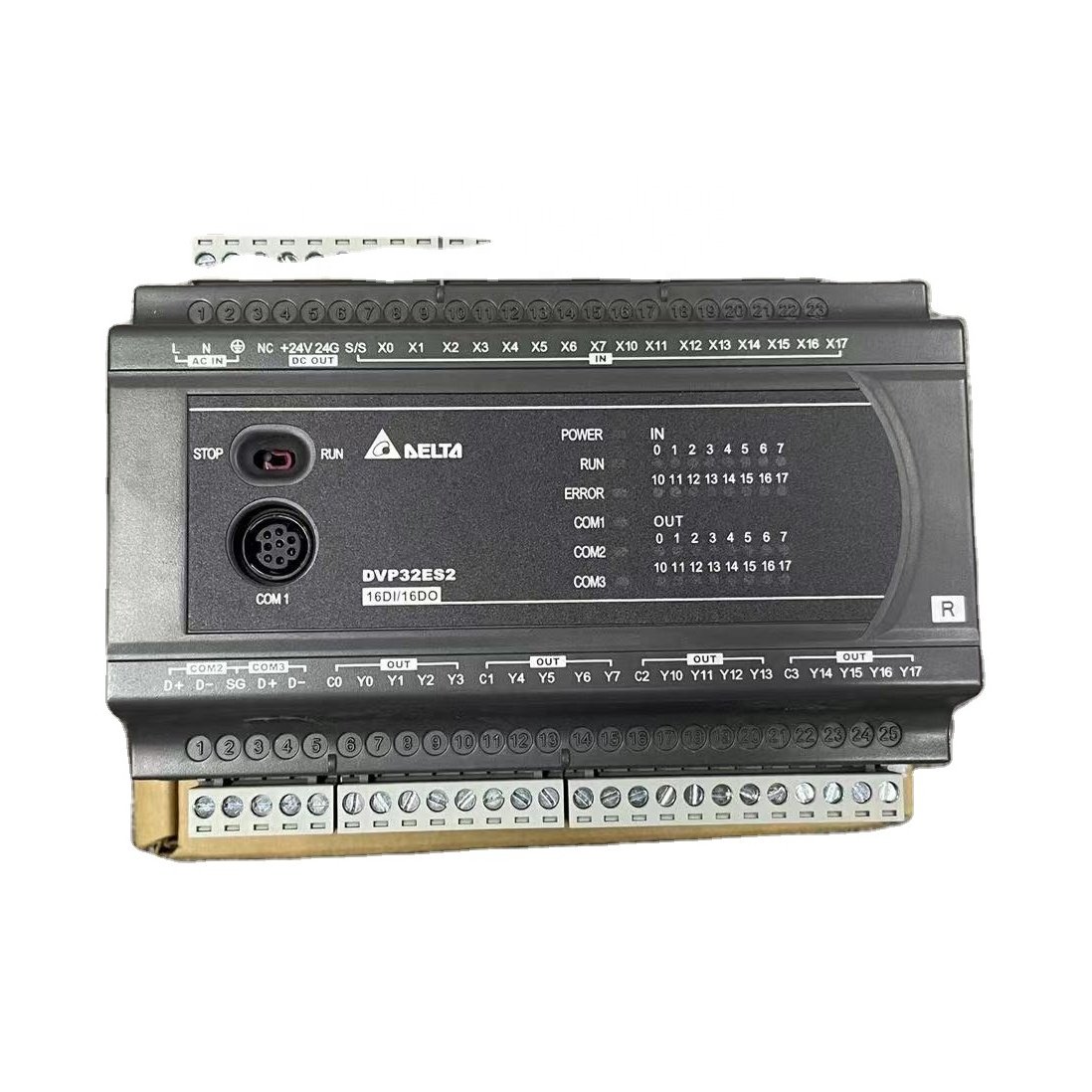 DELTA DVP32ES200R PLC Programmable Logic Controller CPU Module DELTA DVP32ES200R ES2 Series Standard PLC