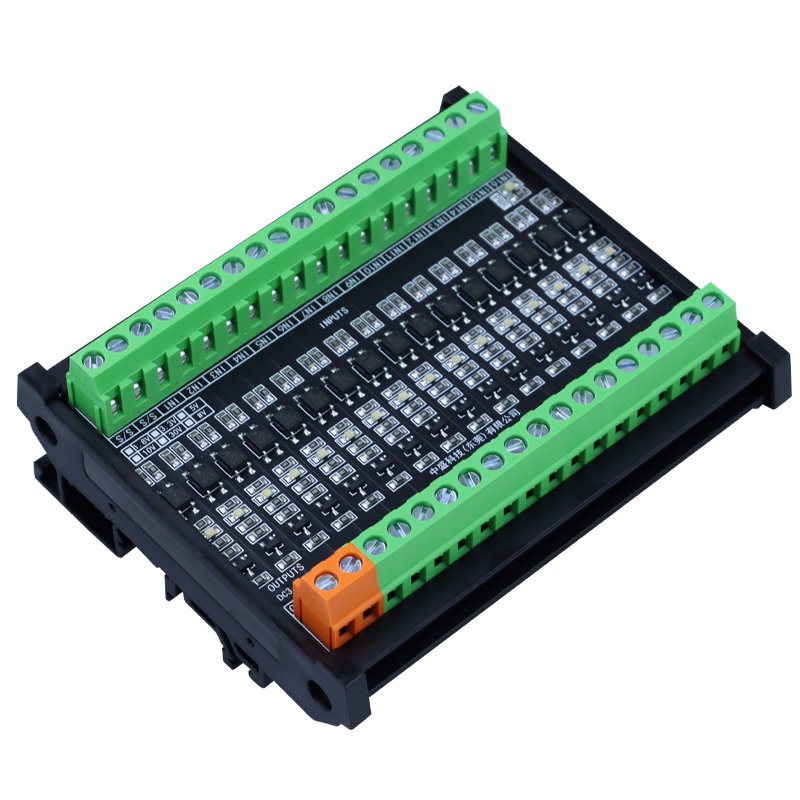 Optocoupler isolation module PNP/NPN interconversion 4/8/16 channel voltage signal conversion