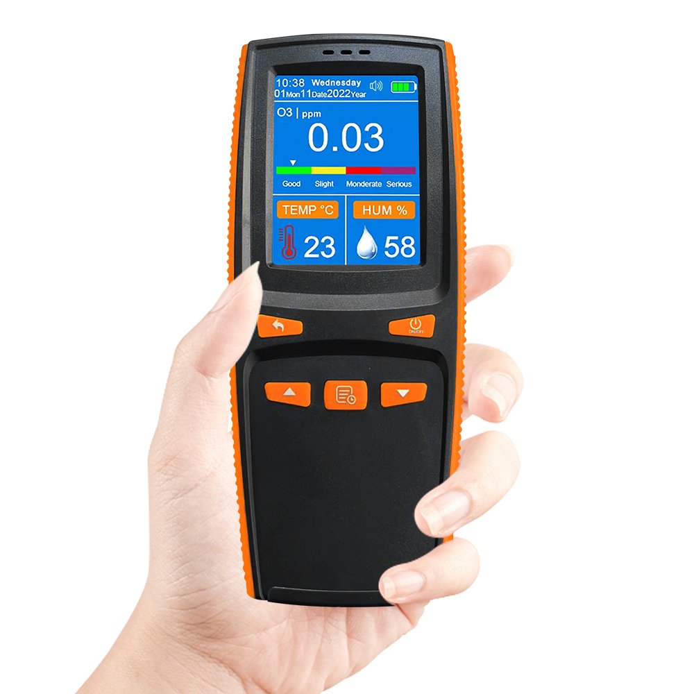 Portable O3 Tester measure ozone detector Air Quality Monitor Gas Analyzer Ozone Concentration Detector After Disinfection