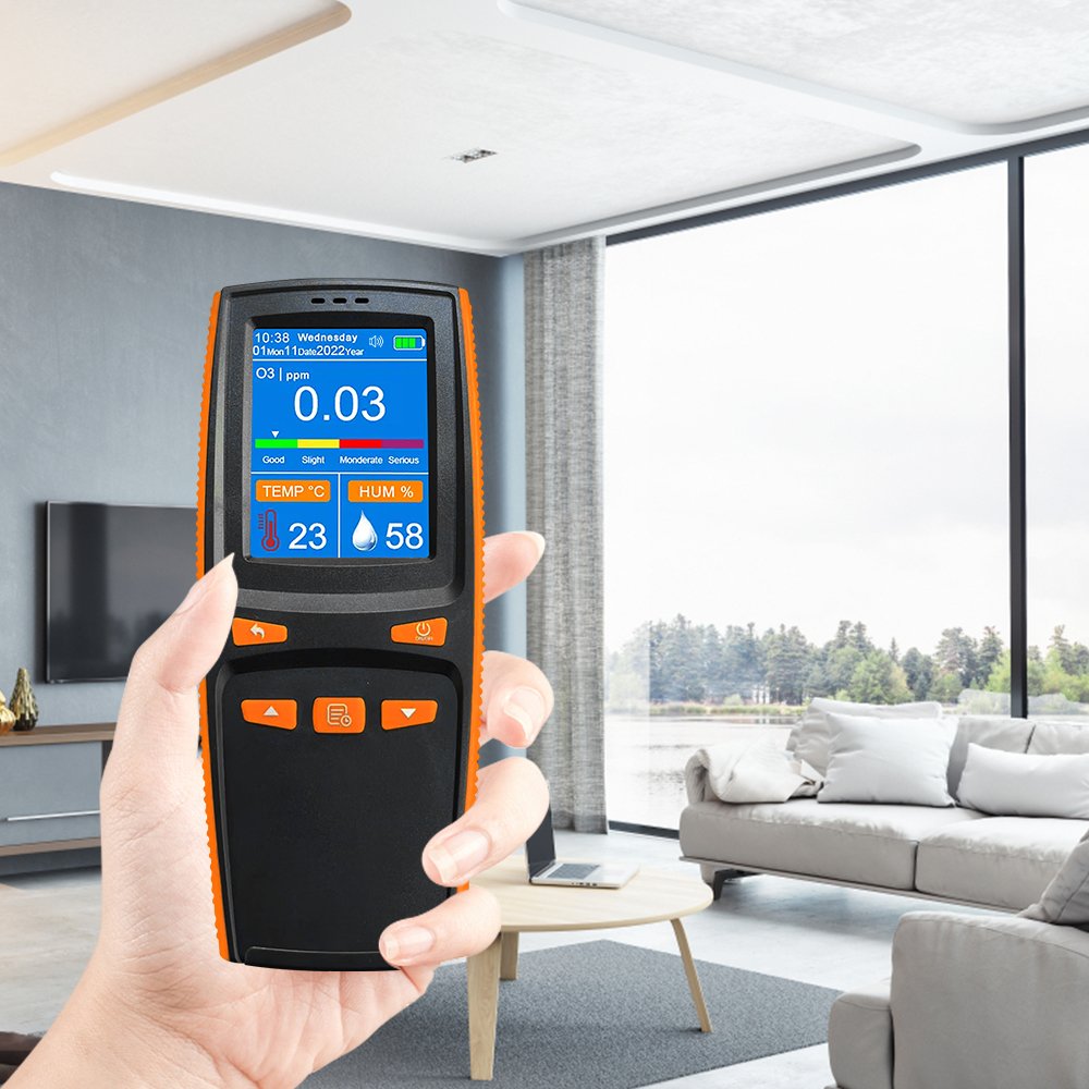 Portable O3 Tester measure ozone detector Air Quality Monitor Gas Analyzer Ozone Concentration Detector After Disinfection
