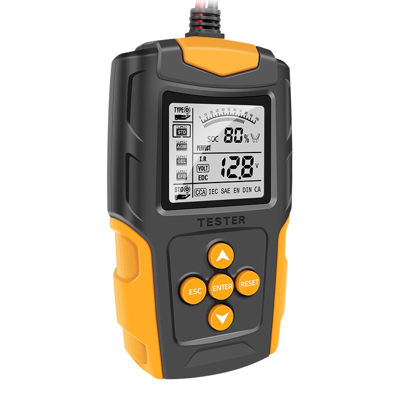 E-FAST TK-100 12V24V Full Function Digital Auto Battery Analyzer Car Battery Tester with CCA Full Diagnostic Tool for Automotive