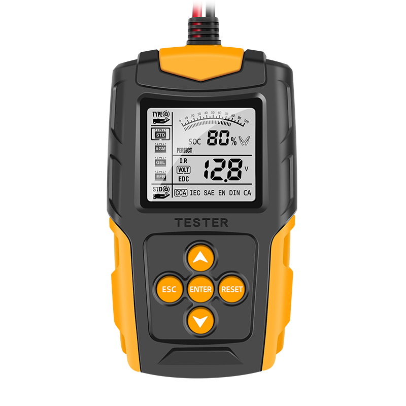 E-FAST TK-100 12V24V Full Function Digital Auto Battery Analyzer Car Battery Tester with CCA Full Diagnostic Tool for Automotive