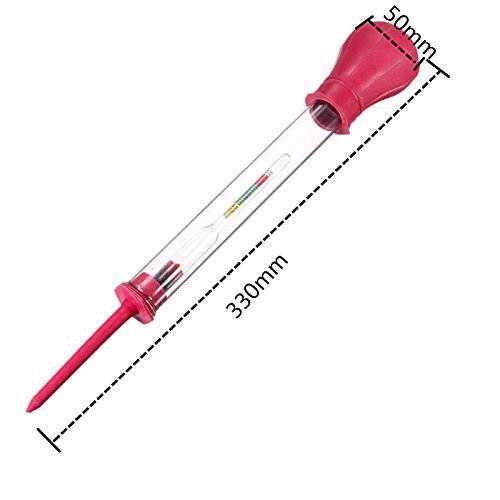 Portable Anti-Freeze Battery Tester Digital Hydrometer Tester Car Battery Hydrometer with Li Battery