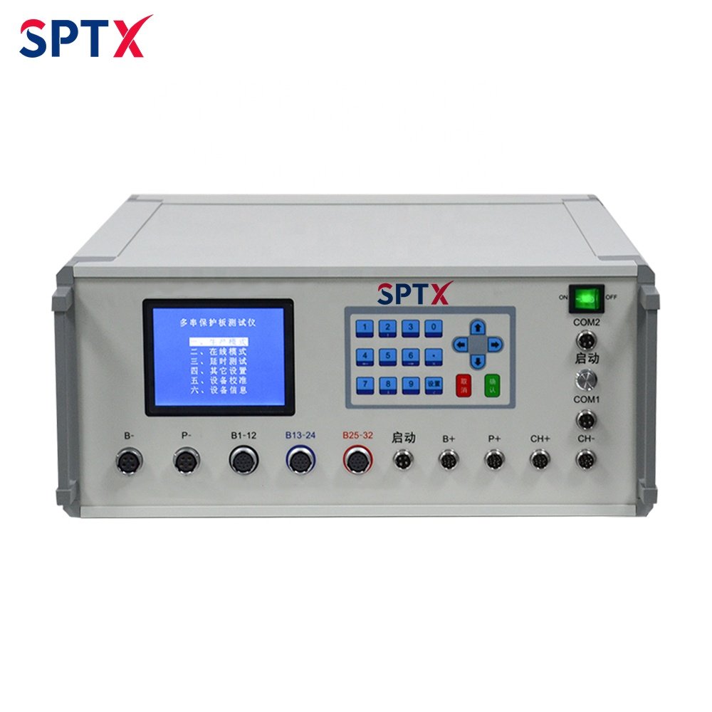 Lithium Battery Pack Testing Machine 1-48 Series Protection Board Tester BMS Tester PCB Tester with Computer