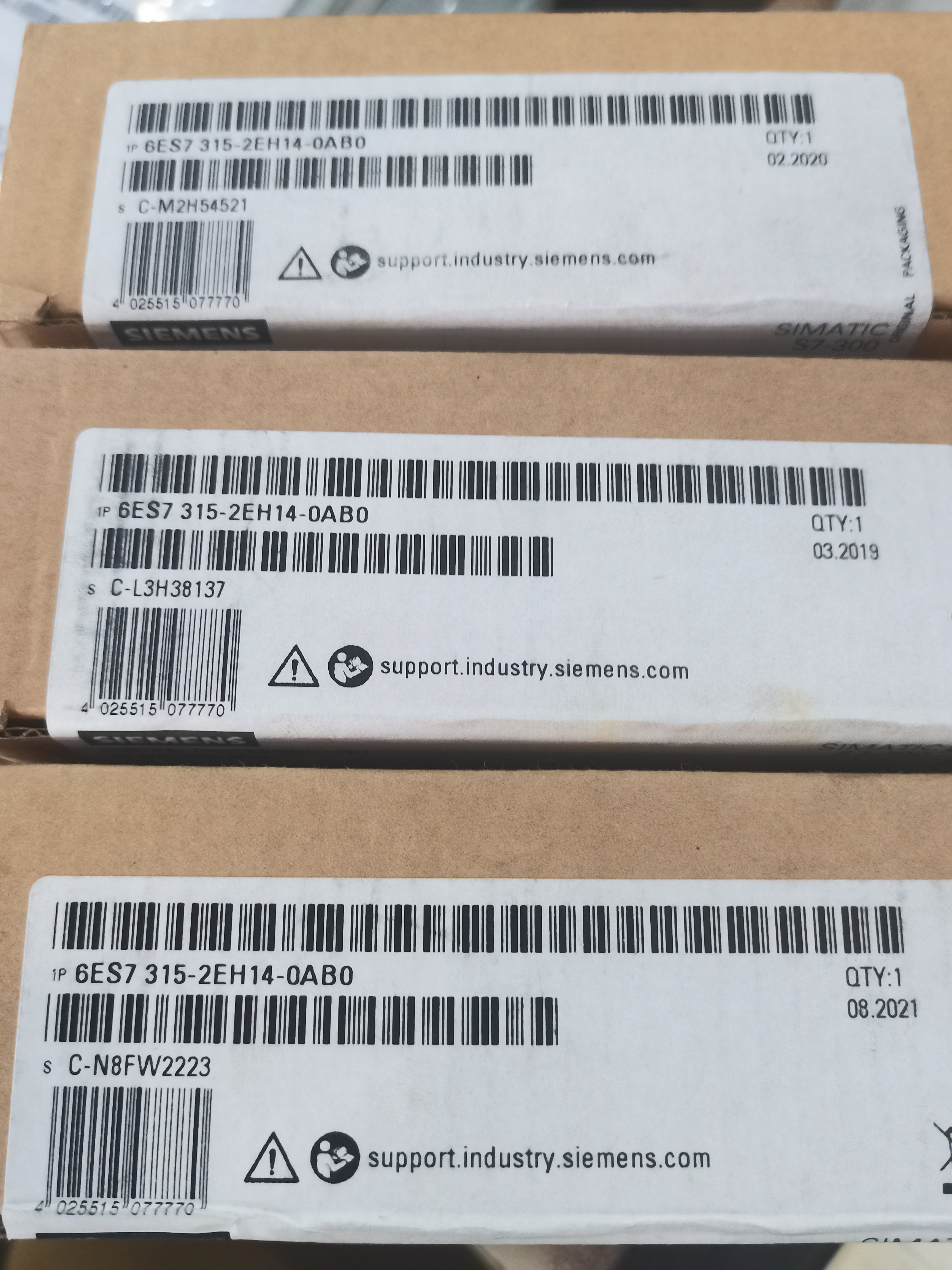 Plc programming controller 6ES73152EH140AB0 High quality and low price Central processing 6ES7315-2EH14-0AB0
