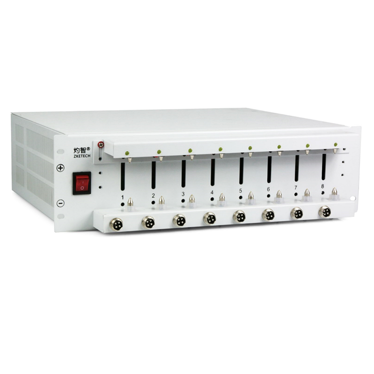 EBC-X 8-Channels 18650 lithium Battery Capacity Tester Charge & Discharge 10A Cycle Aging Test