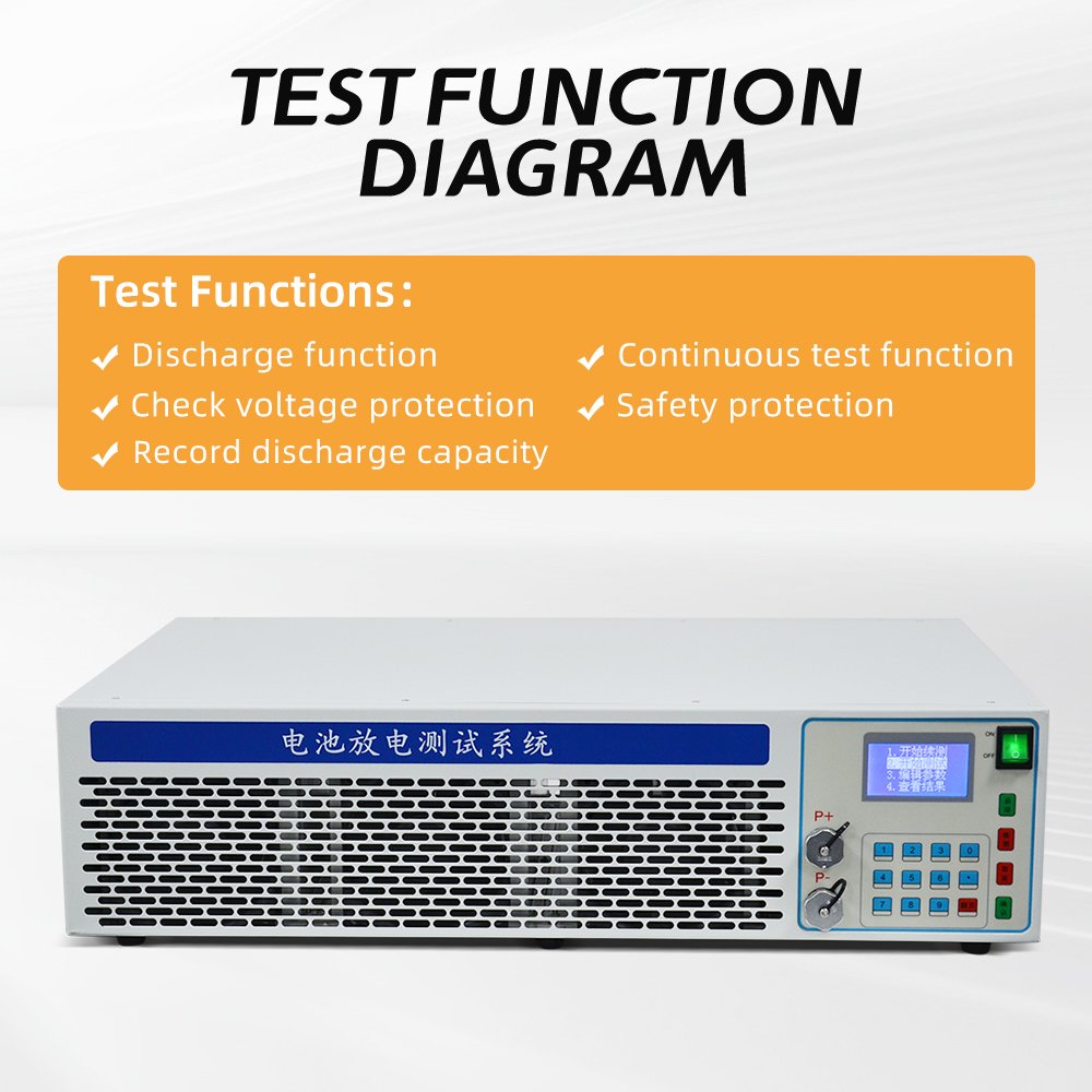 100V 30A 3000W factory direct lithium Battery discharge cycle life capacity aging test equipment