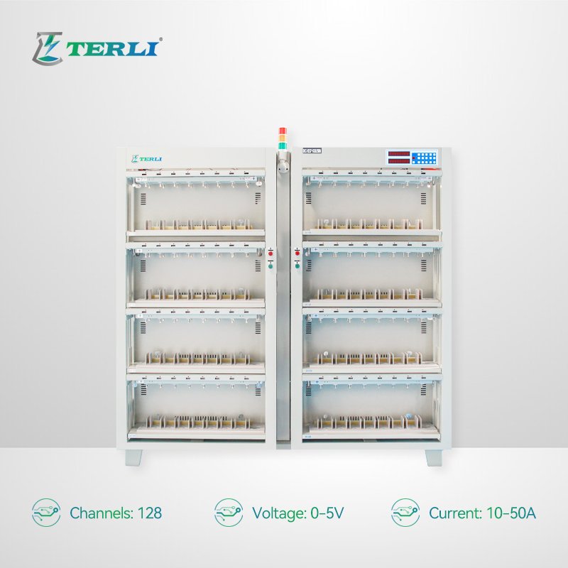 Charge Discharge Cell Grading Machine Battery Test Unit Prismatic Battery Tester Equipment 128 Channel