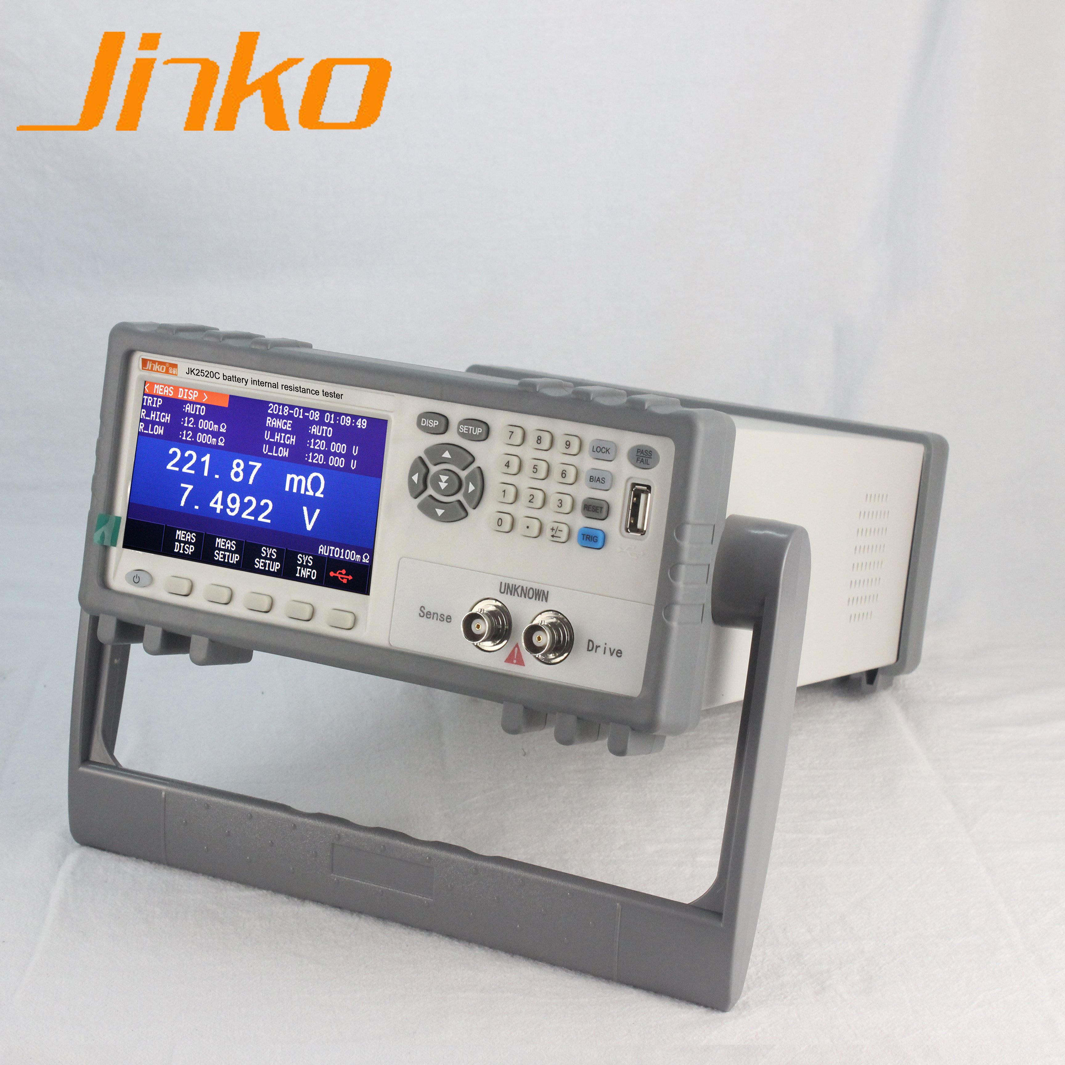 Jinko Hot sales JK2520C high precision battery tester Battery internal resistance tester
