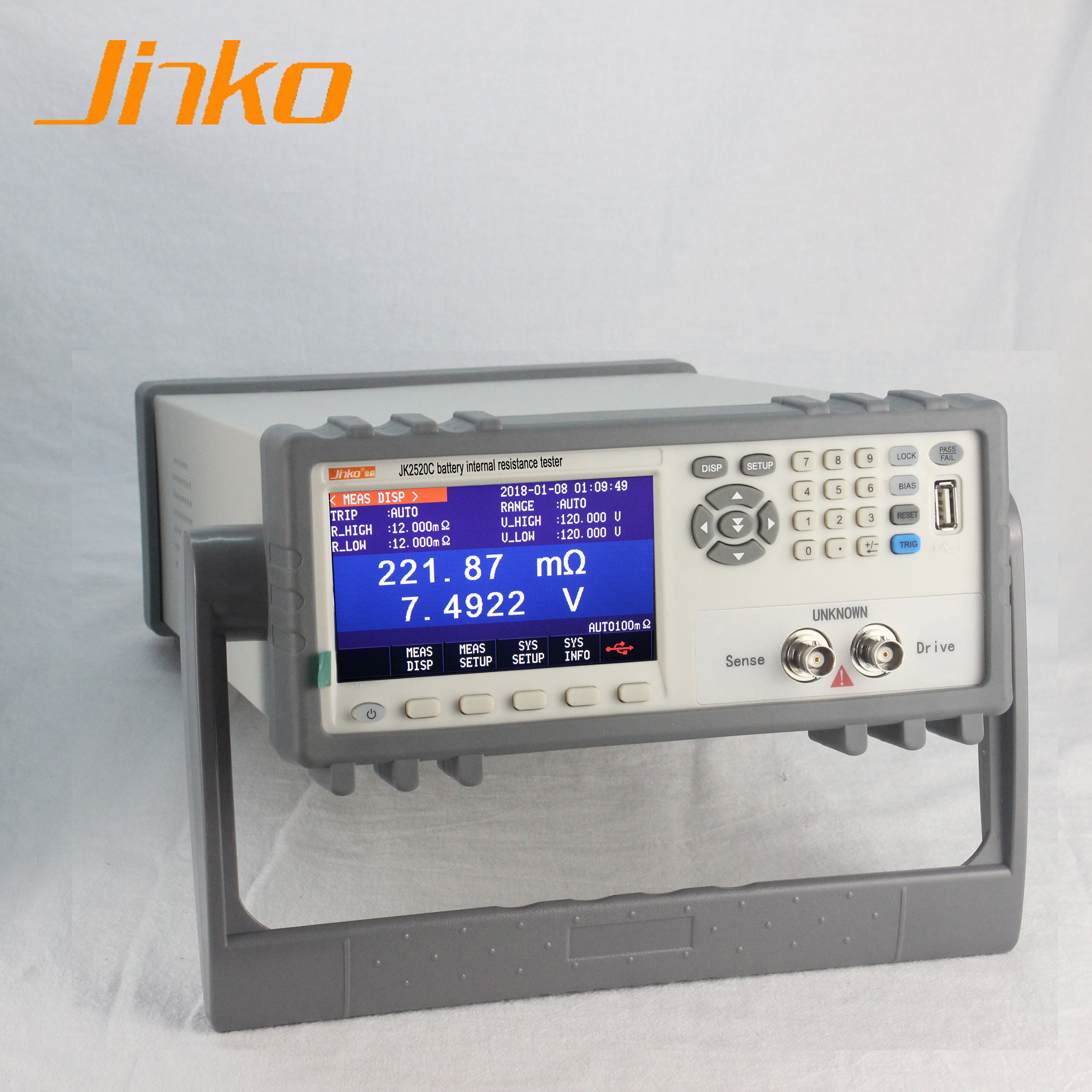 Jinko Hot sales JK2520C high precision battery tester Battery internal resistance tester