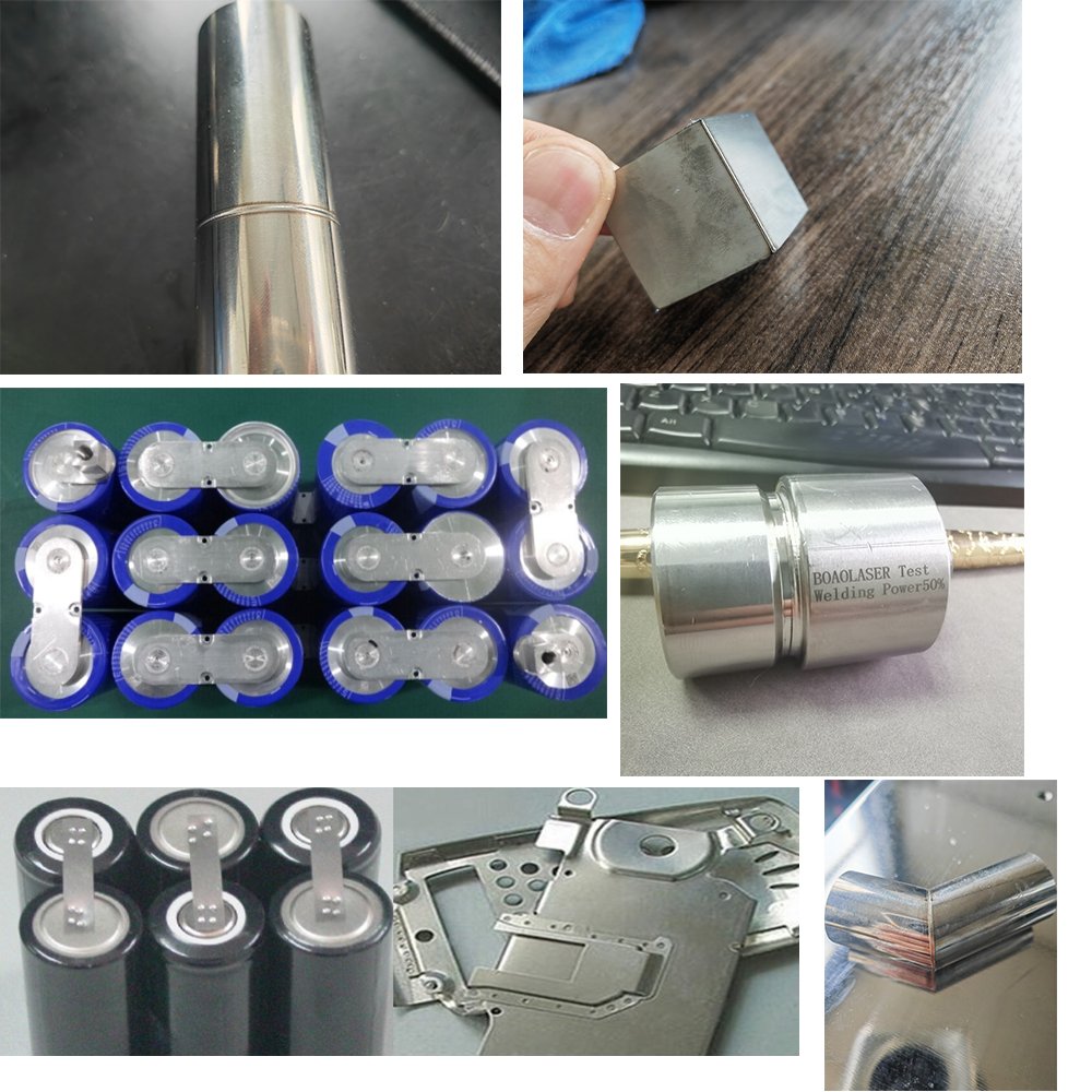 BOAO 1500w 2000w 3000w fiber automatic laser welding machine for lithium battery pack welder 5axis laser metal welding machine