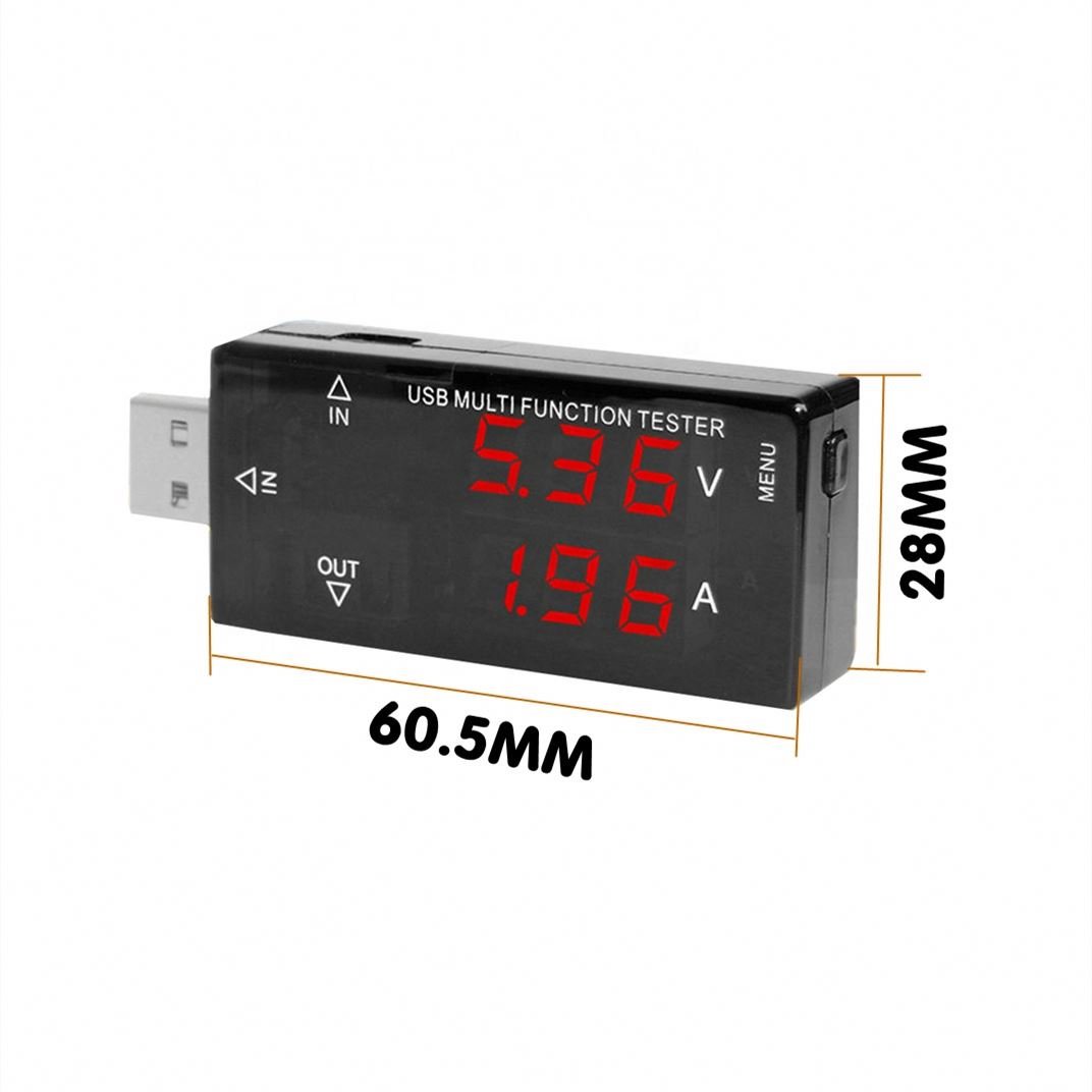 Usb Multifunction Tester Usb Current Voltage Meter Detector USB Battery Capacity Tester KWS-A16