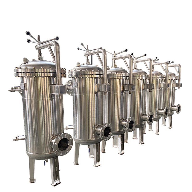 Single bag Stainless steel filter housing SS304 316 industrial cartridge filter housings