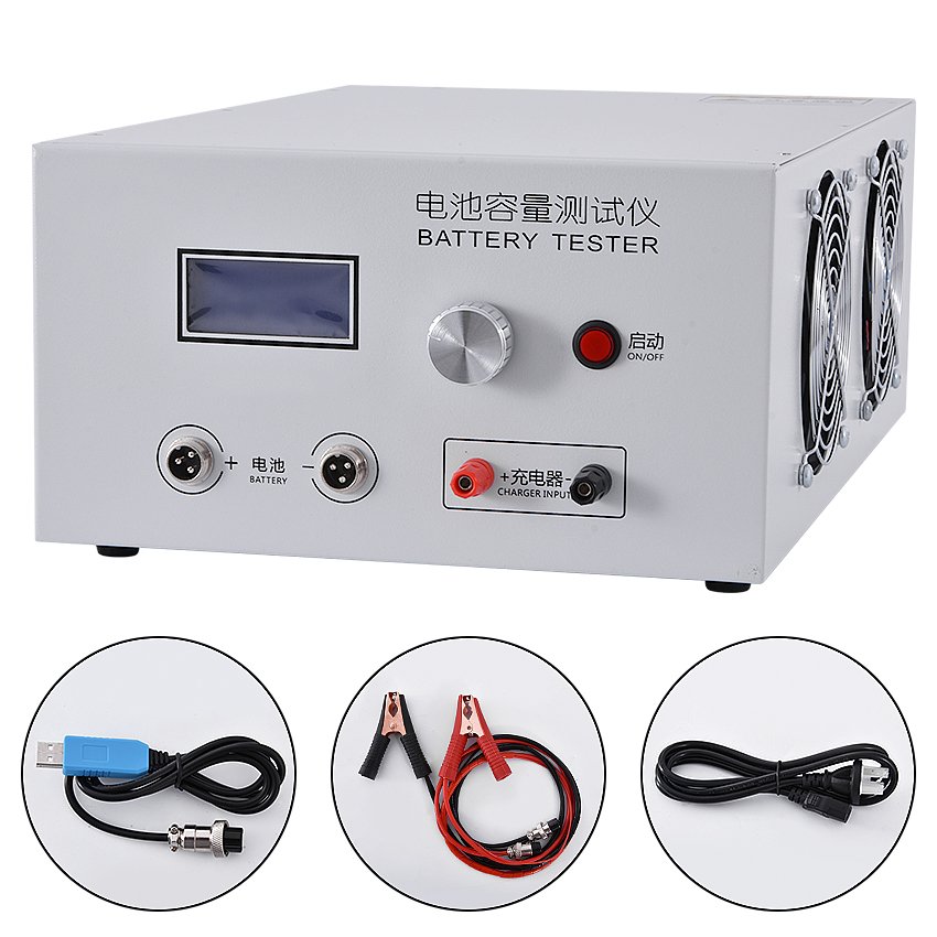 Ebc-b20h Support External Charger Discharger 20A 12-72v Lead Acid Lifepo4 Lithium Battery Capacity Tester