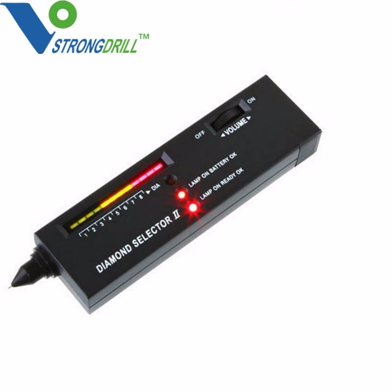 strong drill Diamond Tester With Ultraviolet Light, Diamond Selector , Gemstone Tester