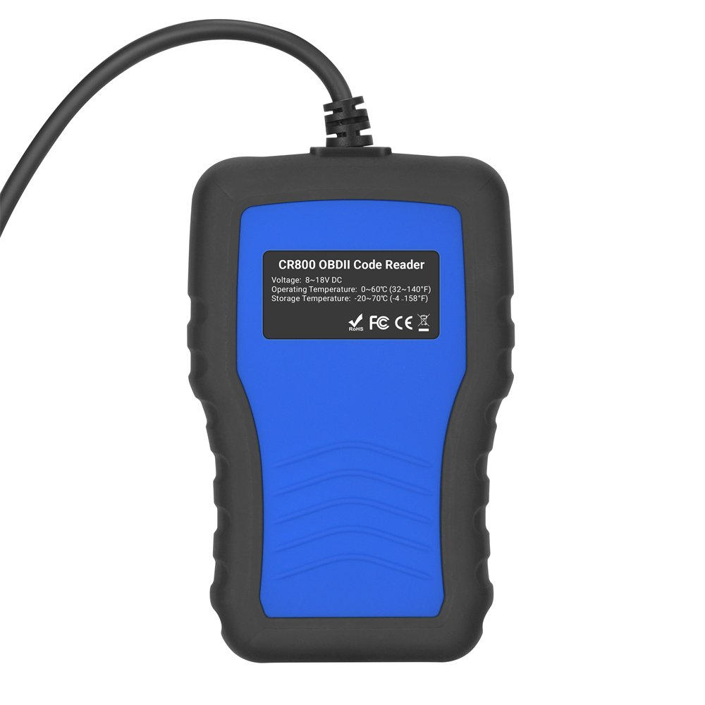 UDIAG CR800 Battery Test & Display Code Readers Scan Tools Obd2 /Eobd Compliant Cars Light Duty Trucks Suvs Minivans And Hybrid