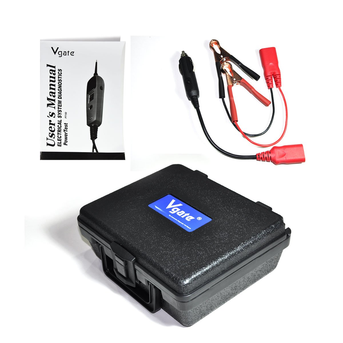 Vgate PT150 Power Test Power Probe Car Electric Circuit Tester with TFT color display Auto motive Diagnostic Tool & Autek YD208