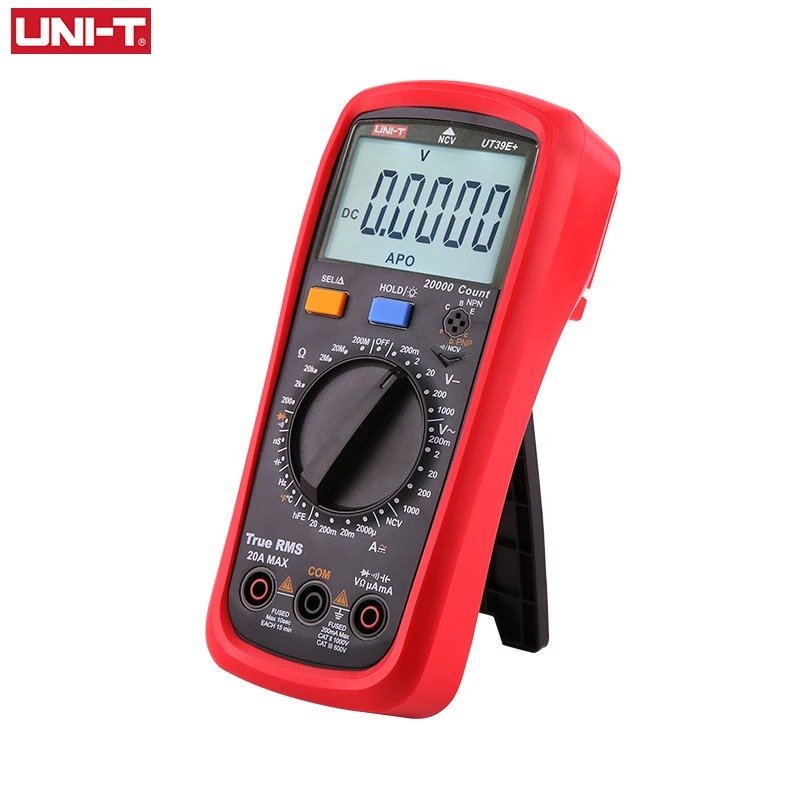 UNI-T UT39E+ Handheld Digital Multimeter Uni t 20A 1000V AC DC Multimetro Ture Rms Tester Capacitance Meausement