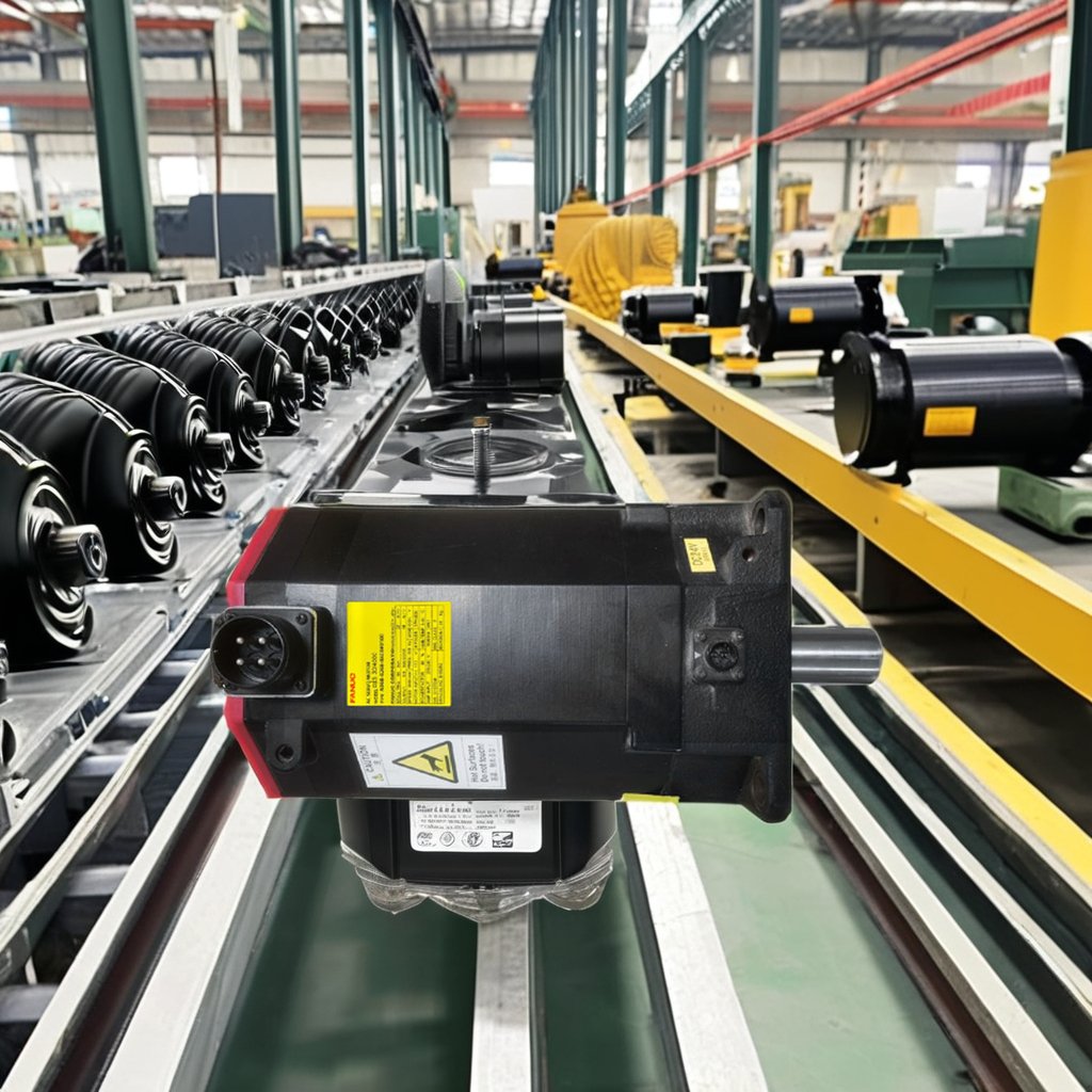 Original Three-Phase FANUC A06B-0268-B400 AC servo motor PAC & Dedicated Controllers dynamo generator power