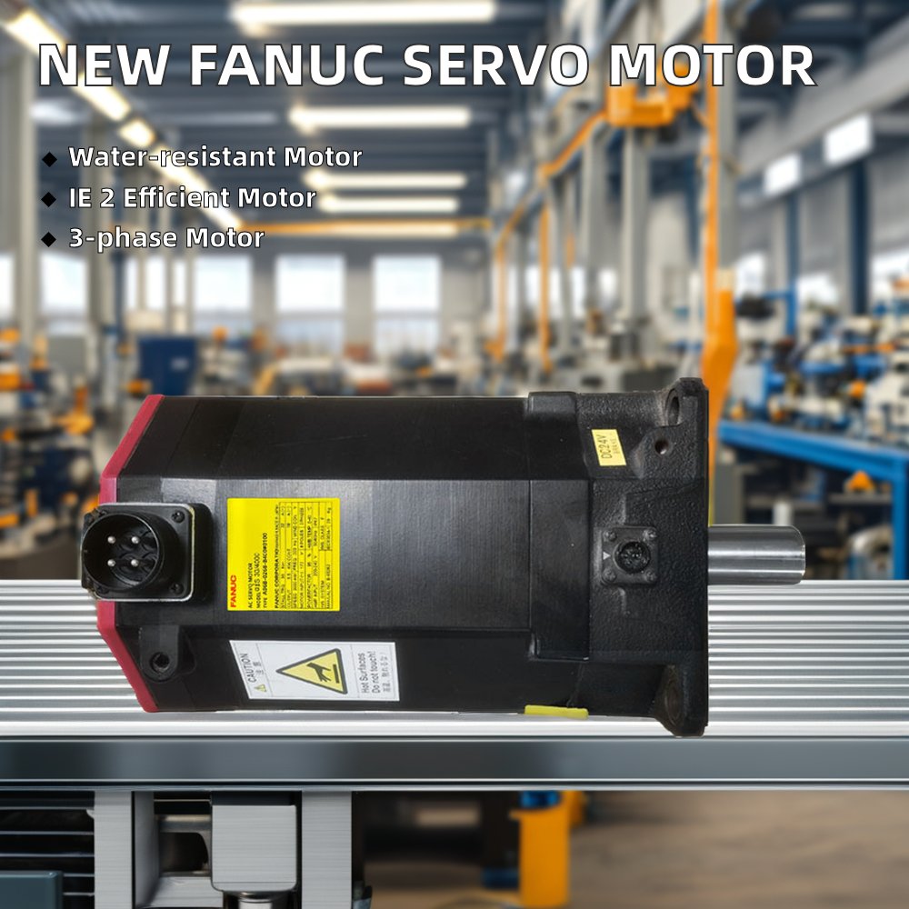 Original Three-Phase FANUC A06B-0268-B400 AC servo motor PAC & Dedicated Controllers dynamo generator power