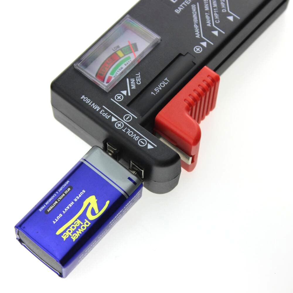BT168 Digital Battery Tester Volt Checker for AA AAA 9V Button Multiple Size Battery Tester Voltage Meter Tools BT168D BT-168D