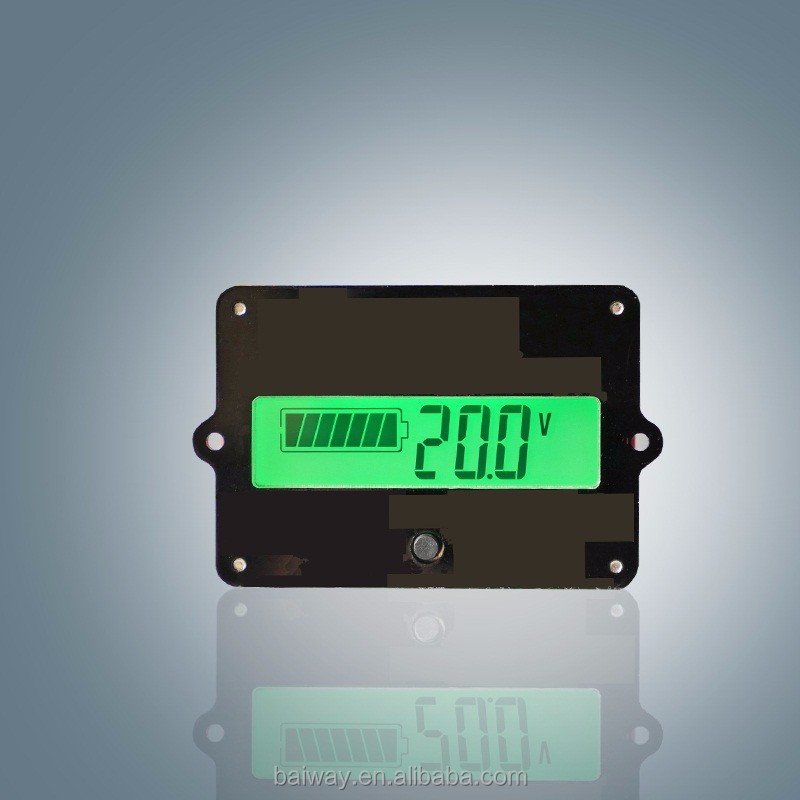 BW-LY5 12V 24V 36V 48V lead acid battery tester battery capacity indicator monitor voltmeter