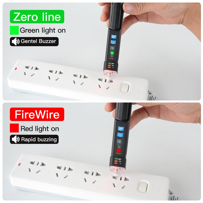 Mestek Professional AC20 Pen Type High Voltage Tester Intelligent Induction High Precision AC20 Voltage Sensor Tester Pen